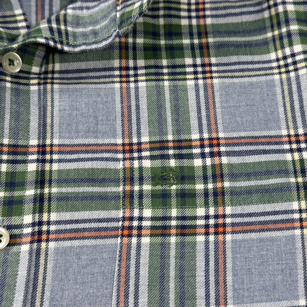 Southern Tide Men’s Classic Fit Button Down Shirt Medium Green Plaid Cotton - Picture 8 of 15